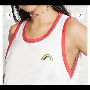 Rainbow Patch Tank Top